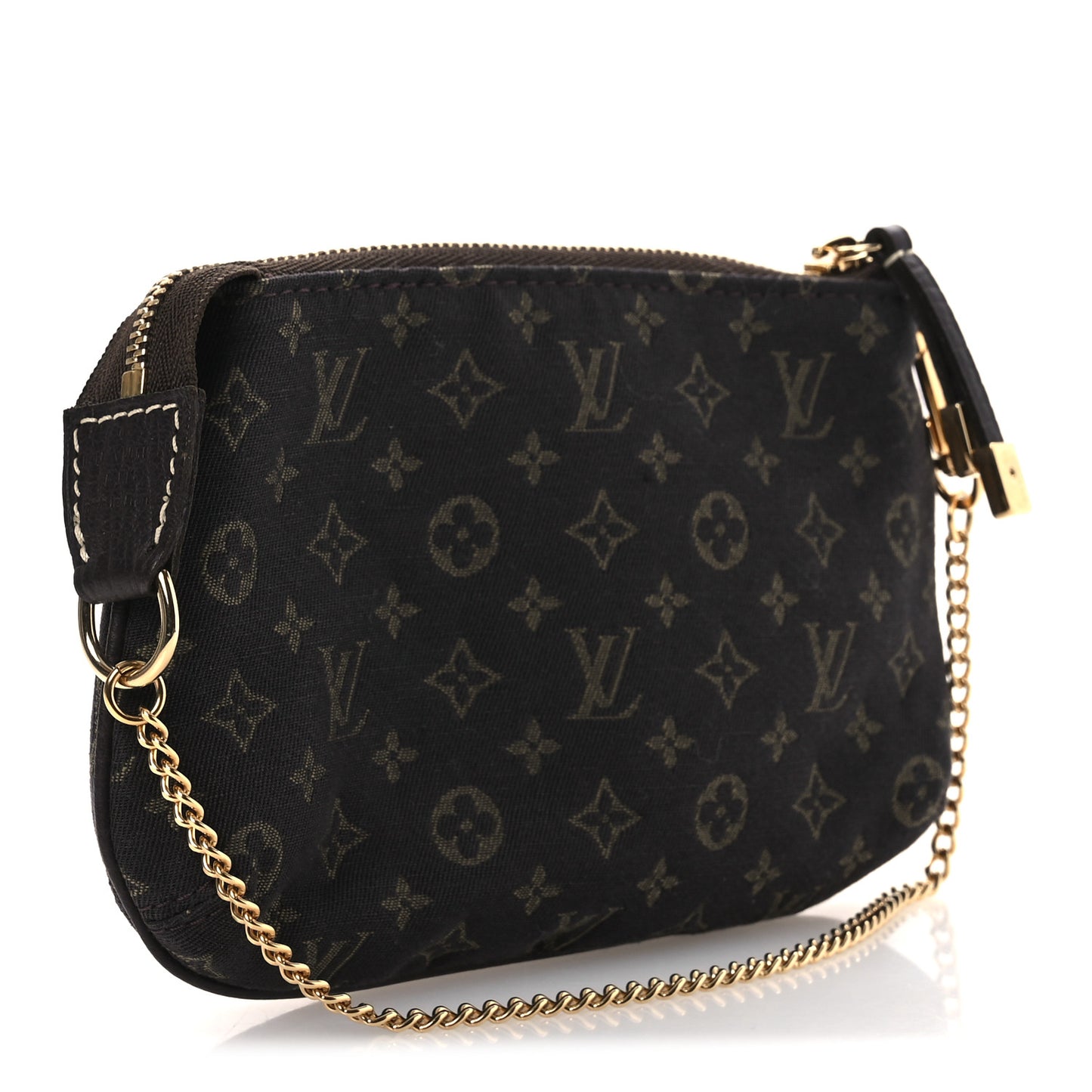 Monogram Idylle Mini Pochette Accessories Fusain
