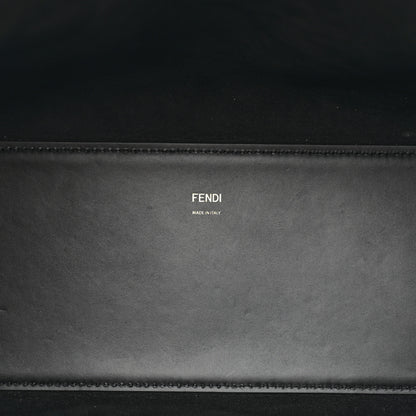 Fendi Vitello King Plexiglass Medium Fendi Sunshine Shopper Tote Black 5 of 12