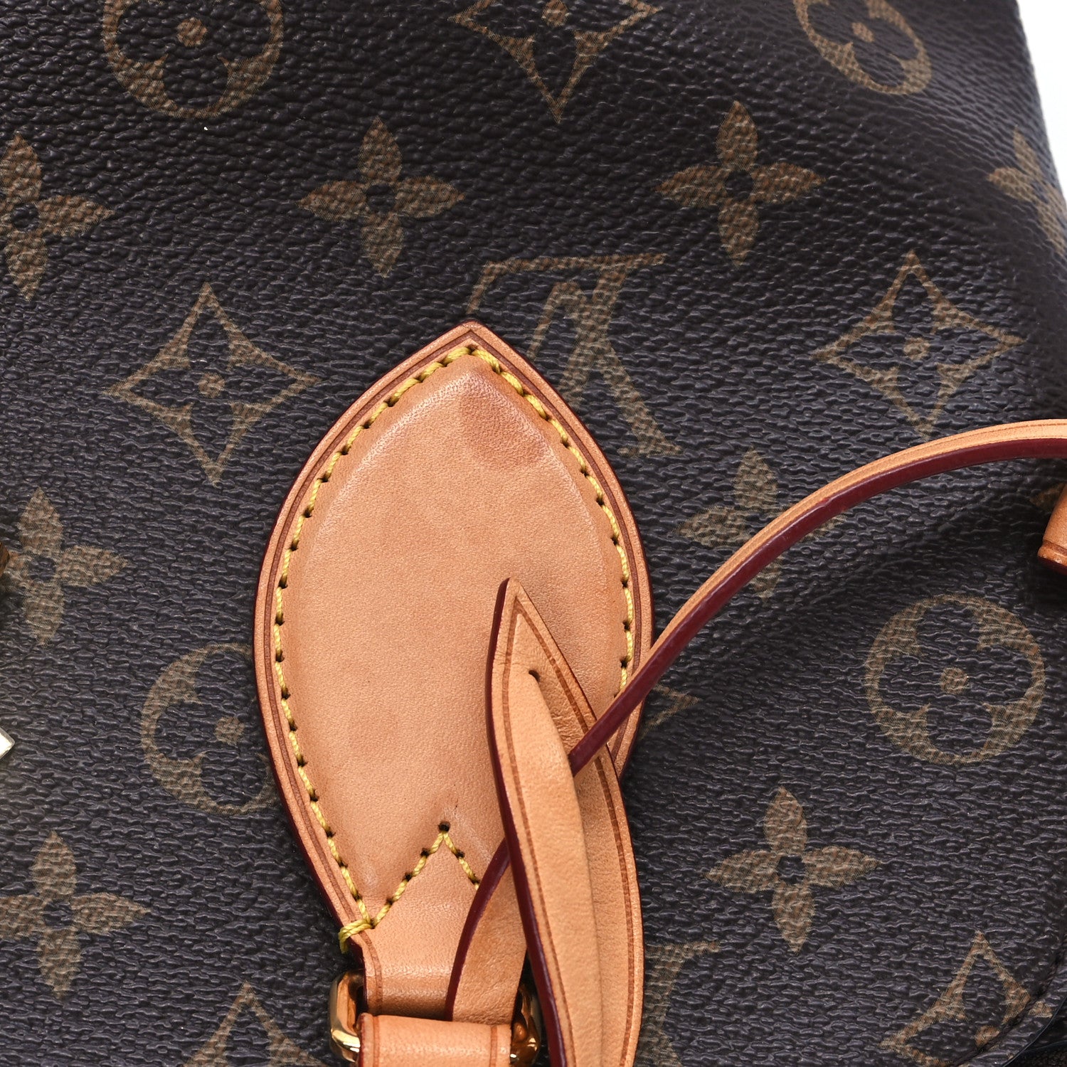 Louis Vuitton Monogram Flower Zipped Tote PM Beige 13 of 14