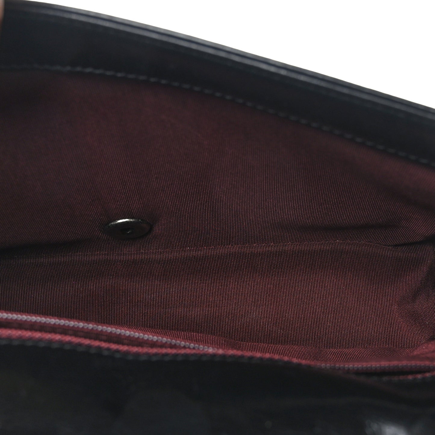 Glazed Calfskin Quilted Medium Coco Boy Flap Black