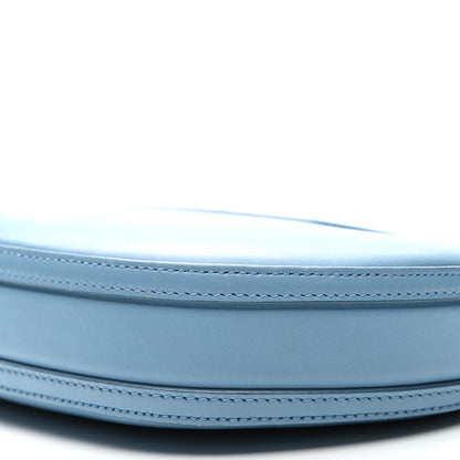 Burberry Lambskin Small Olympia Chain Shoulder Bag Pale Blue 9 of 9