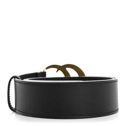 Gucci Calfskin Double G 40mm Belt 80 32 Black 2 of 7