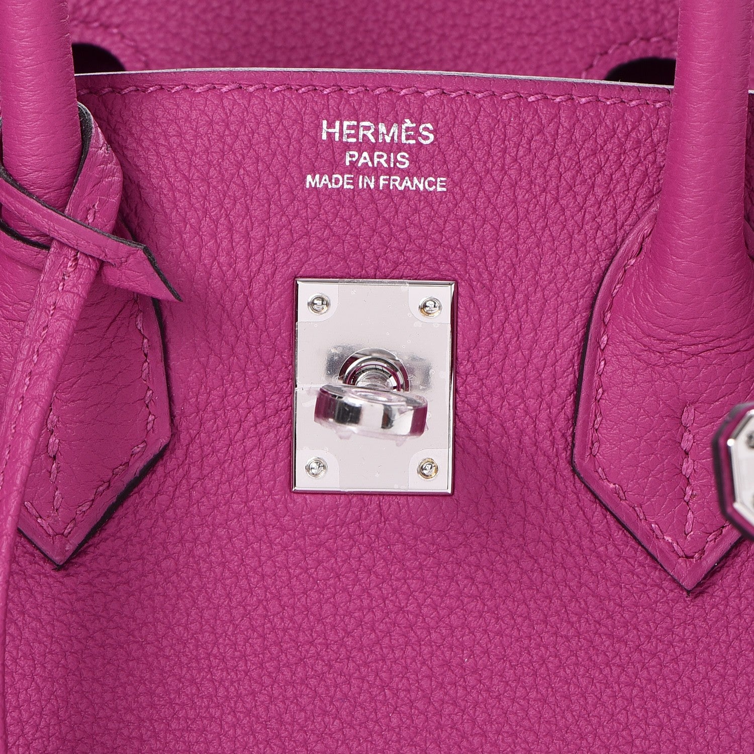 Hermes Togo Birkin 25 Rose Pourpre 24 of 37