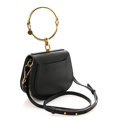 Chloe Calfskin Small Nile Bracelet Bag Black 3 of 9