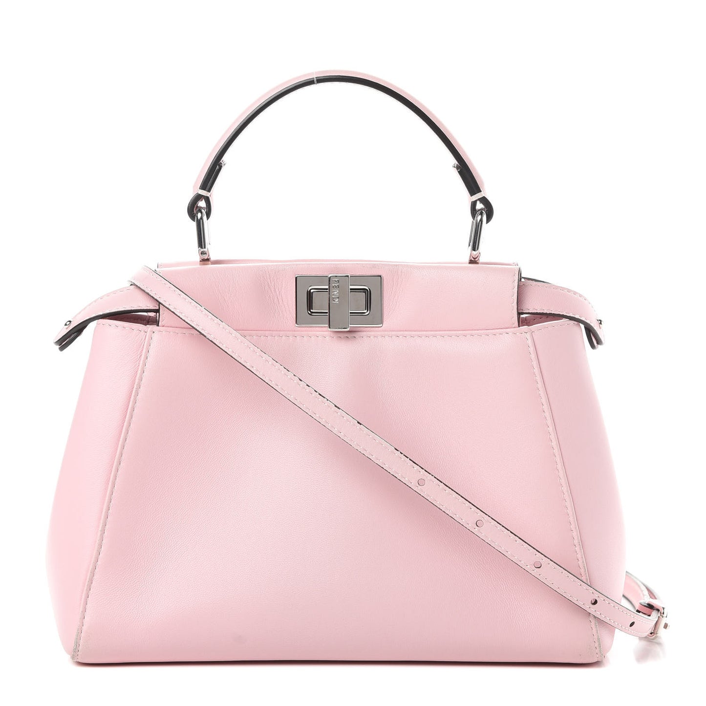 Nappa Mini Peekaboo Iconic Satchel Peonia