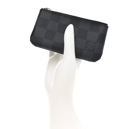 Louis Vuitton Damier Graphite Key Pouch 2 of 7