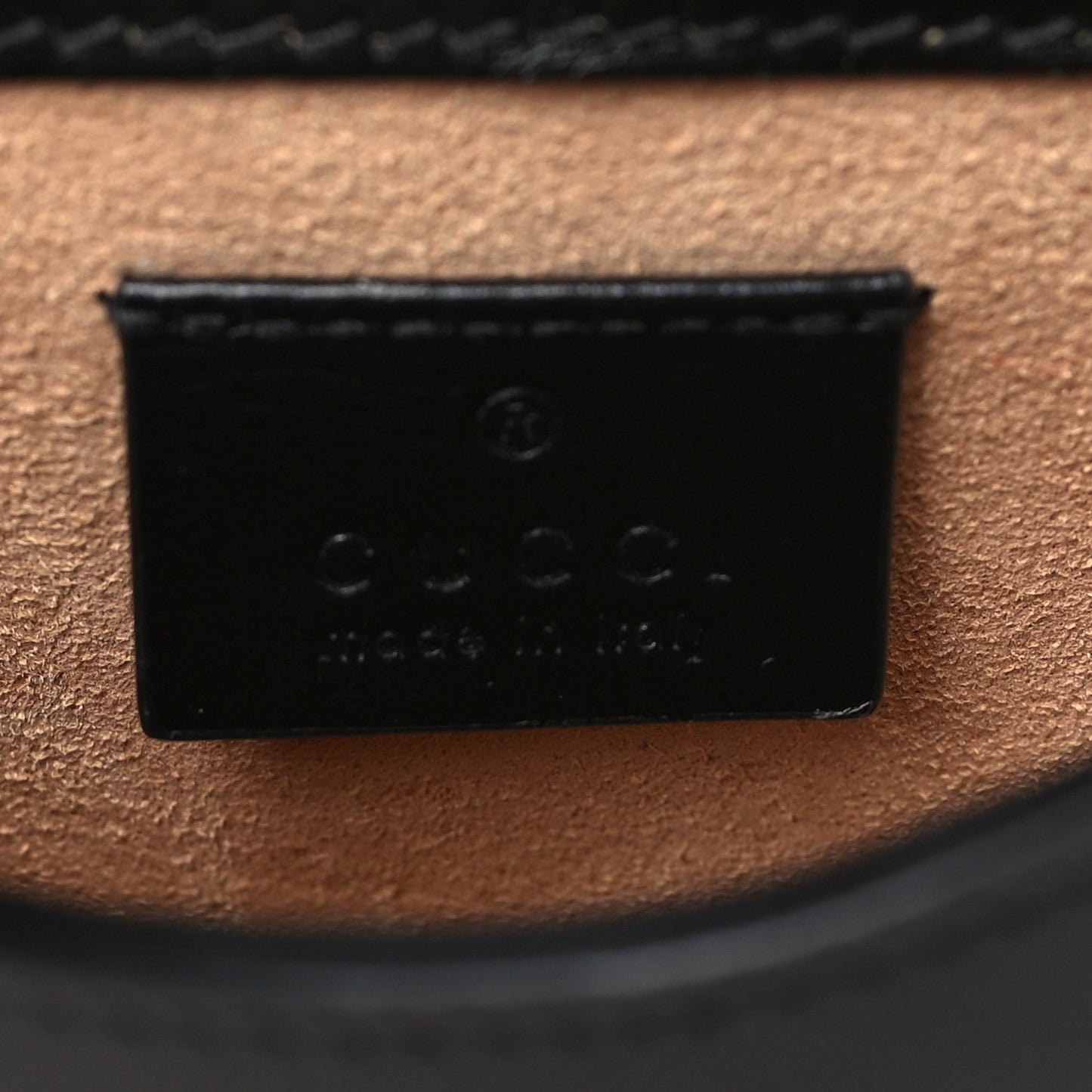Boarded Plutone Calfskin Mini Horsebit 1955 Crossbody Bag Black