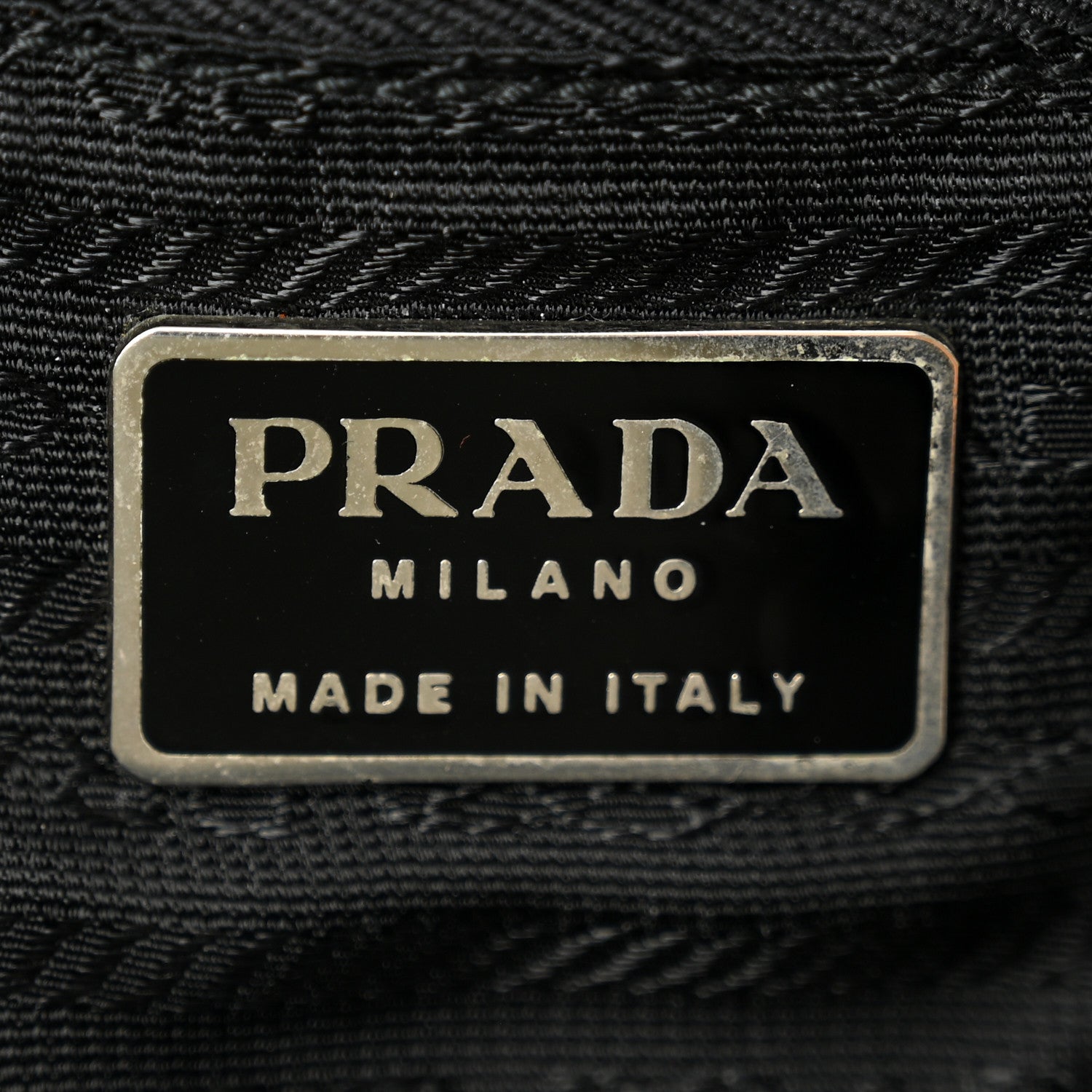 Prada Nylon Vela Medium Backpack Black 6 of 10
