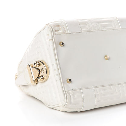 Versace Nappa Barocco Couture Snap Out Of It Bag White 6 of 7