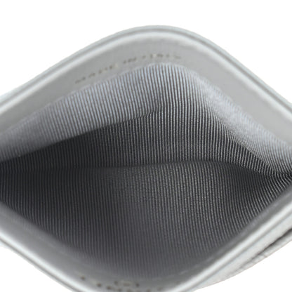Chanel Caviar Quilted Card Holder Grey 5 of 8