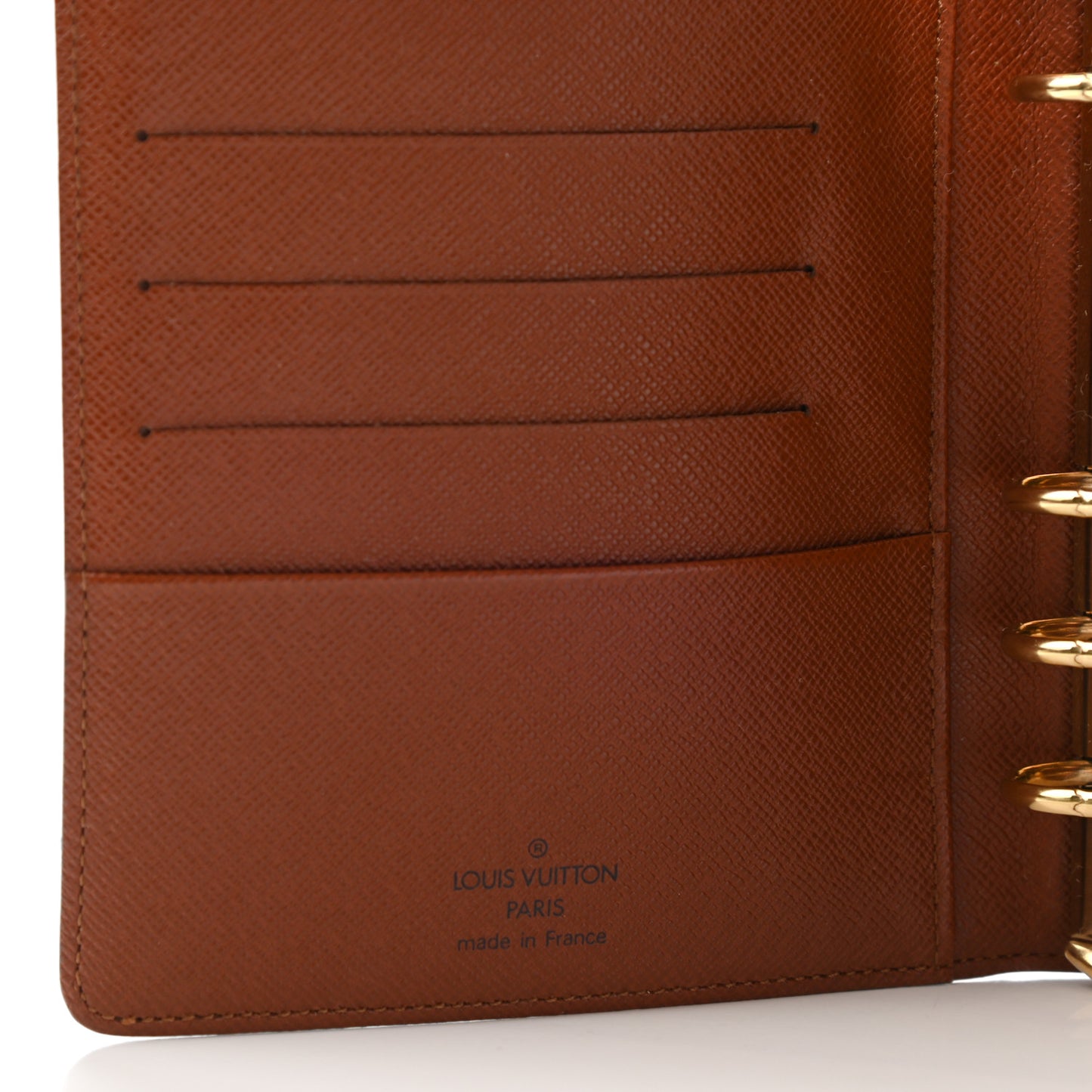 Monogram Medium Ring Agenda Cover