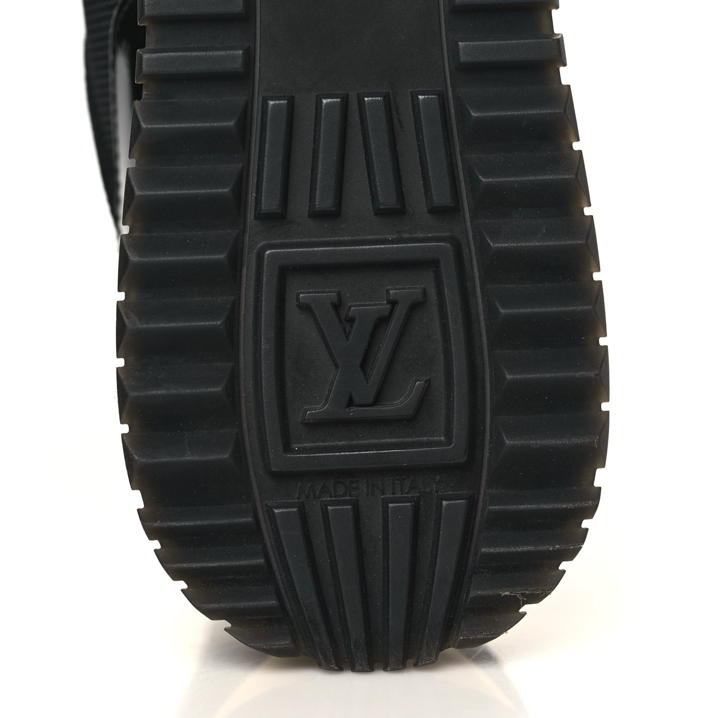 Suede Monogram Run Away Sneakers 39.5 Black