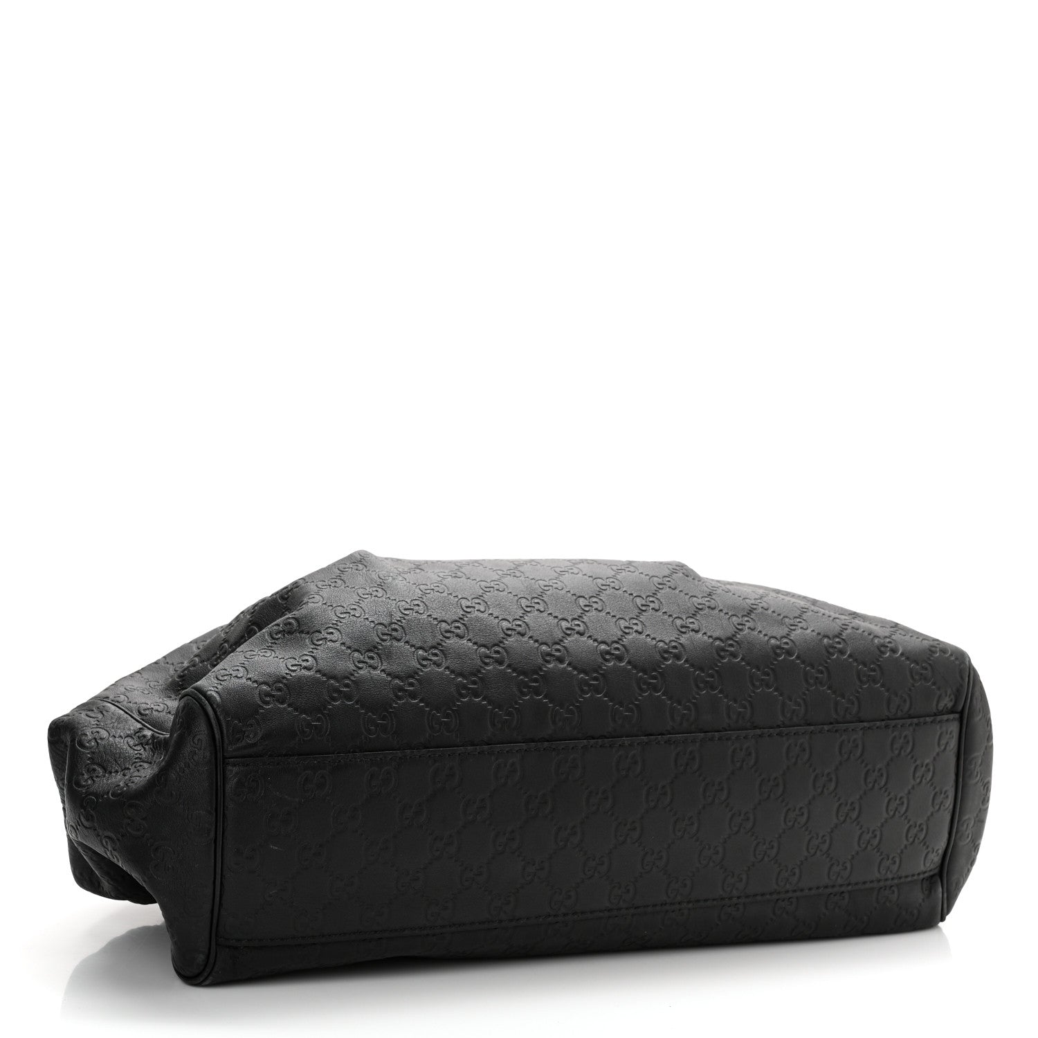 Gucci Guccissima Large Sukey Tote Black 4 of 11