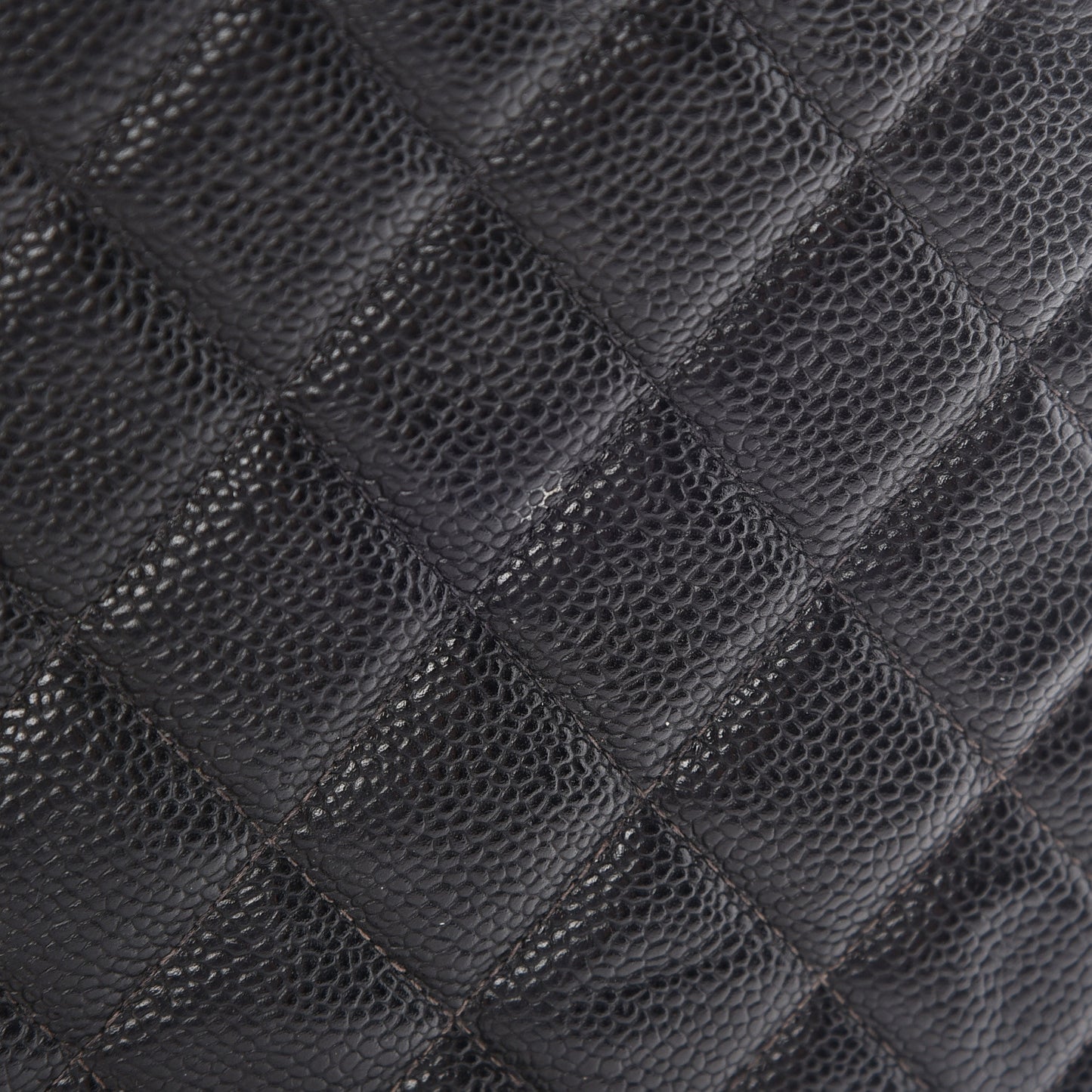 Caviar Quilted Jumbo Single Flap Black