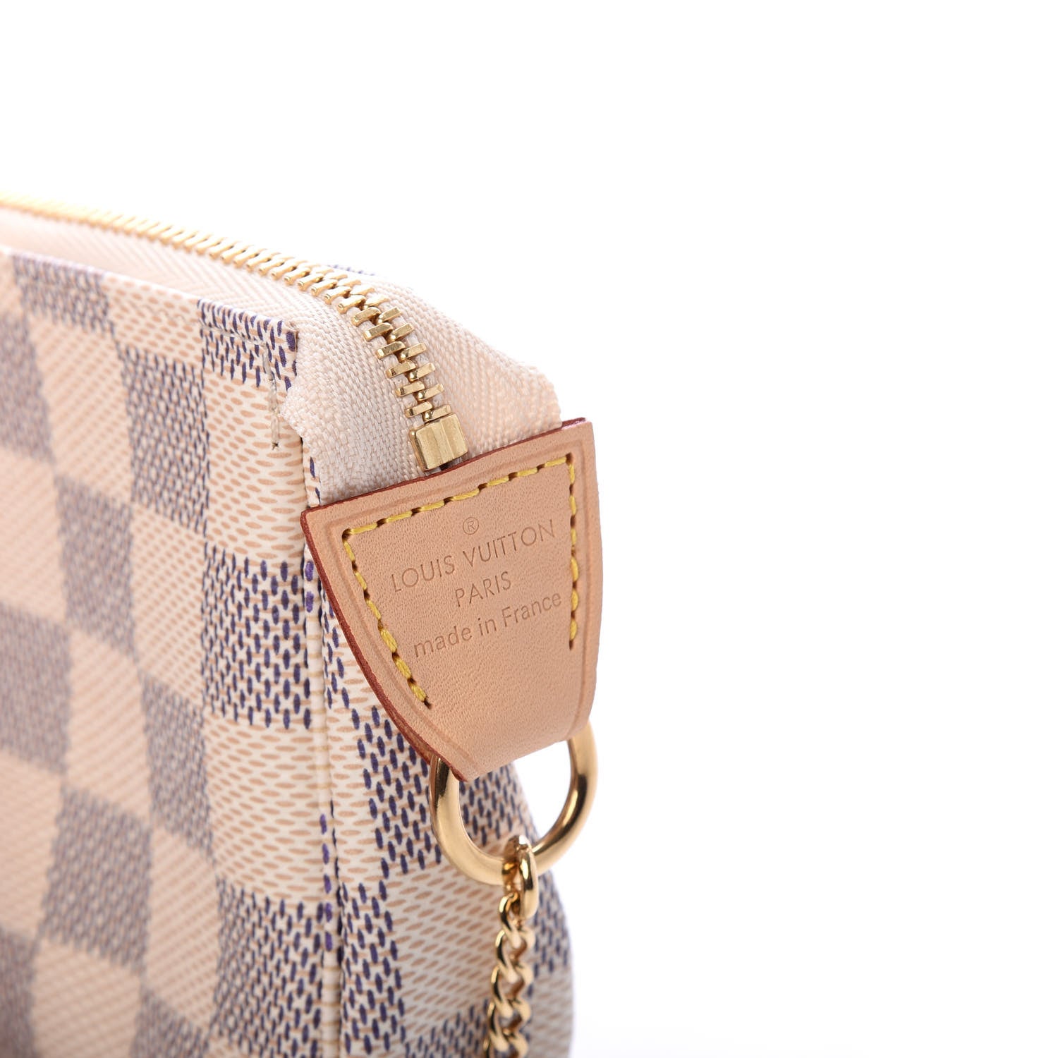 Louis Vuitton Damier Azur Mini Pochette Accessories 6 of 7