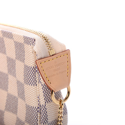 Louis Vuitton Damier Azur Mini Pochette Accessories 6 of 7