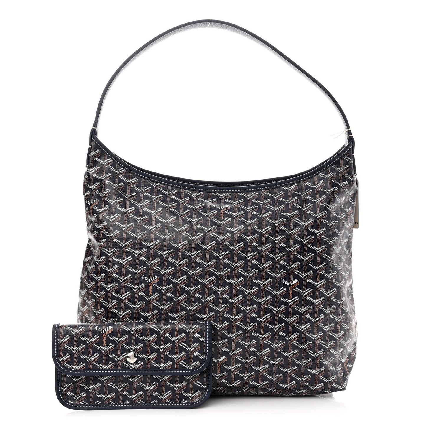 Goyardine Boheme Hobo Navy Blue