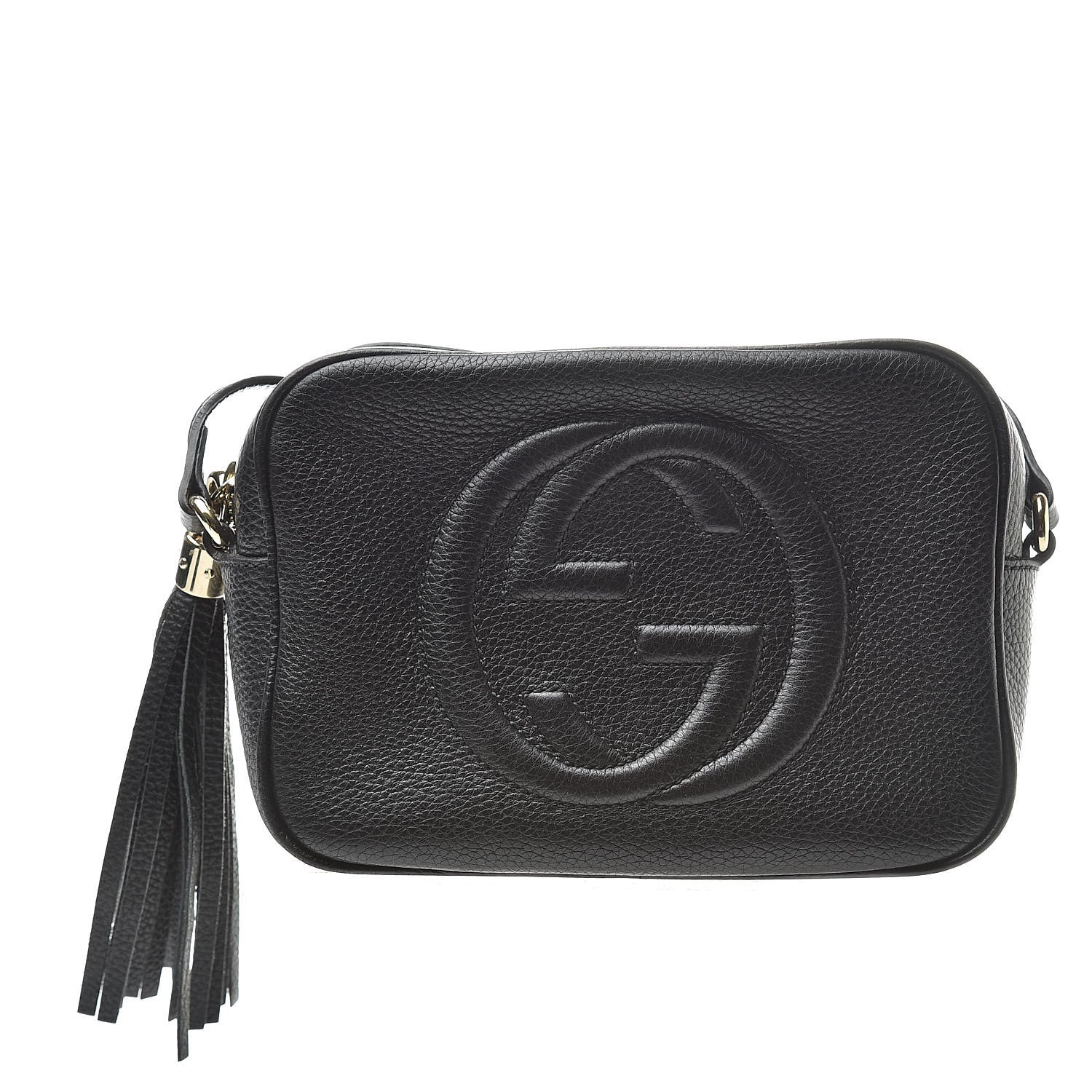 Gucci Pebbled Calfskin Small Soho Disco Bag Black 1 of 10