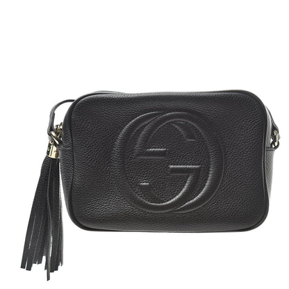 Gucci Pebbled Calfskin Small Soho Disco Bag Black 1 of 10