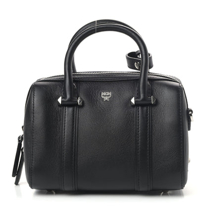 MCM Calfskin Small Essential Boston Black 1 of 4