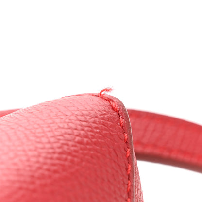 Celine Grained Calfskin Nano Belt Bag Ruby 12 of 12