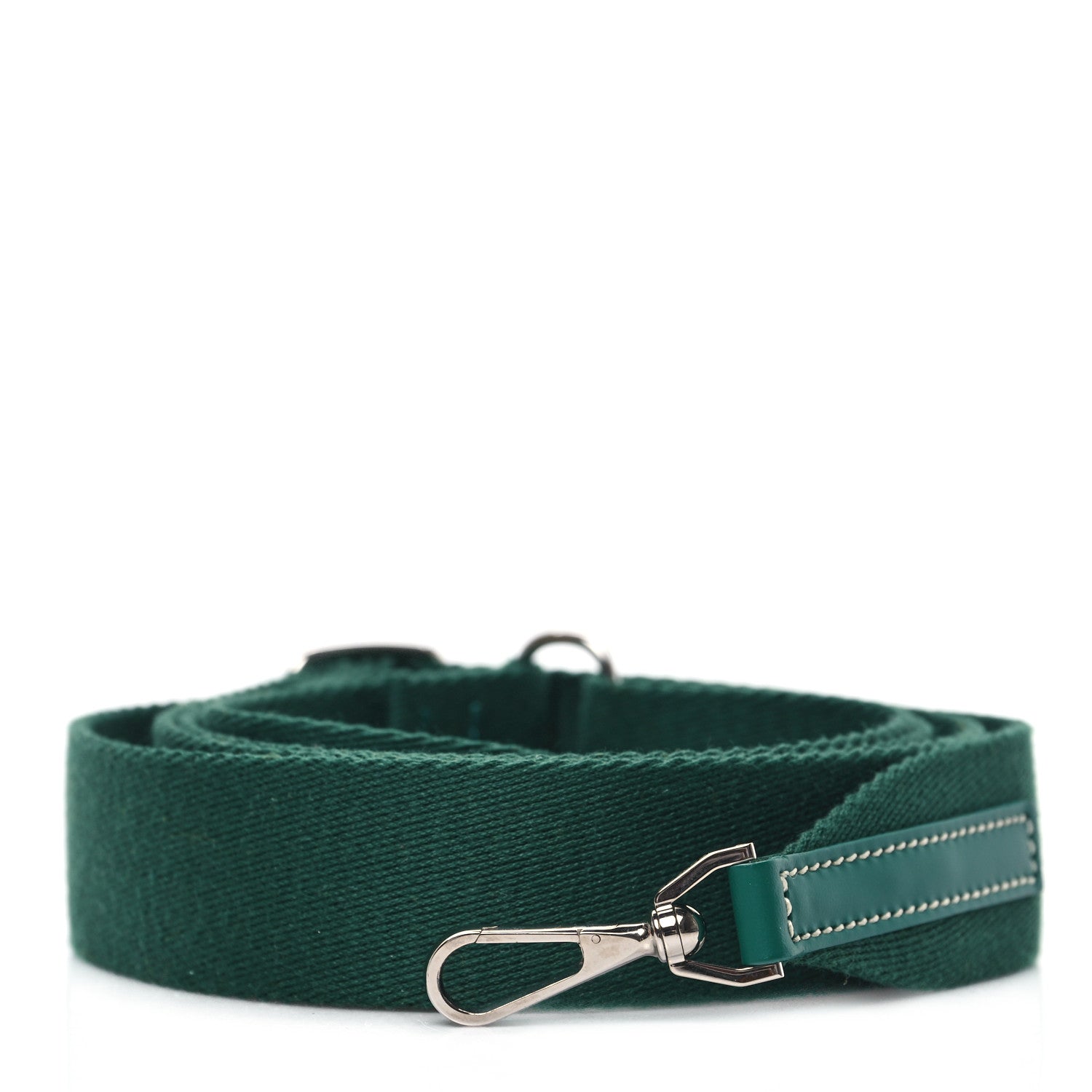 Goyard Canvas Calfskin Adjustable Shoulder Strap Green 1 of 4