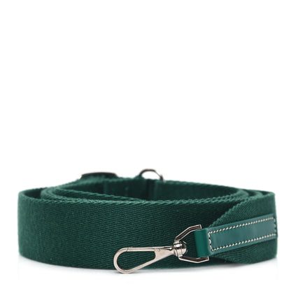 Goyard Canvas Calfskin Adjustable Shoulder Strap Green 1 of 4