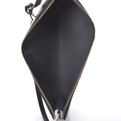 Louis Vuitton Epi Pochette Accessories 24 Black 5 of 9