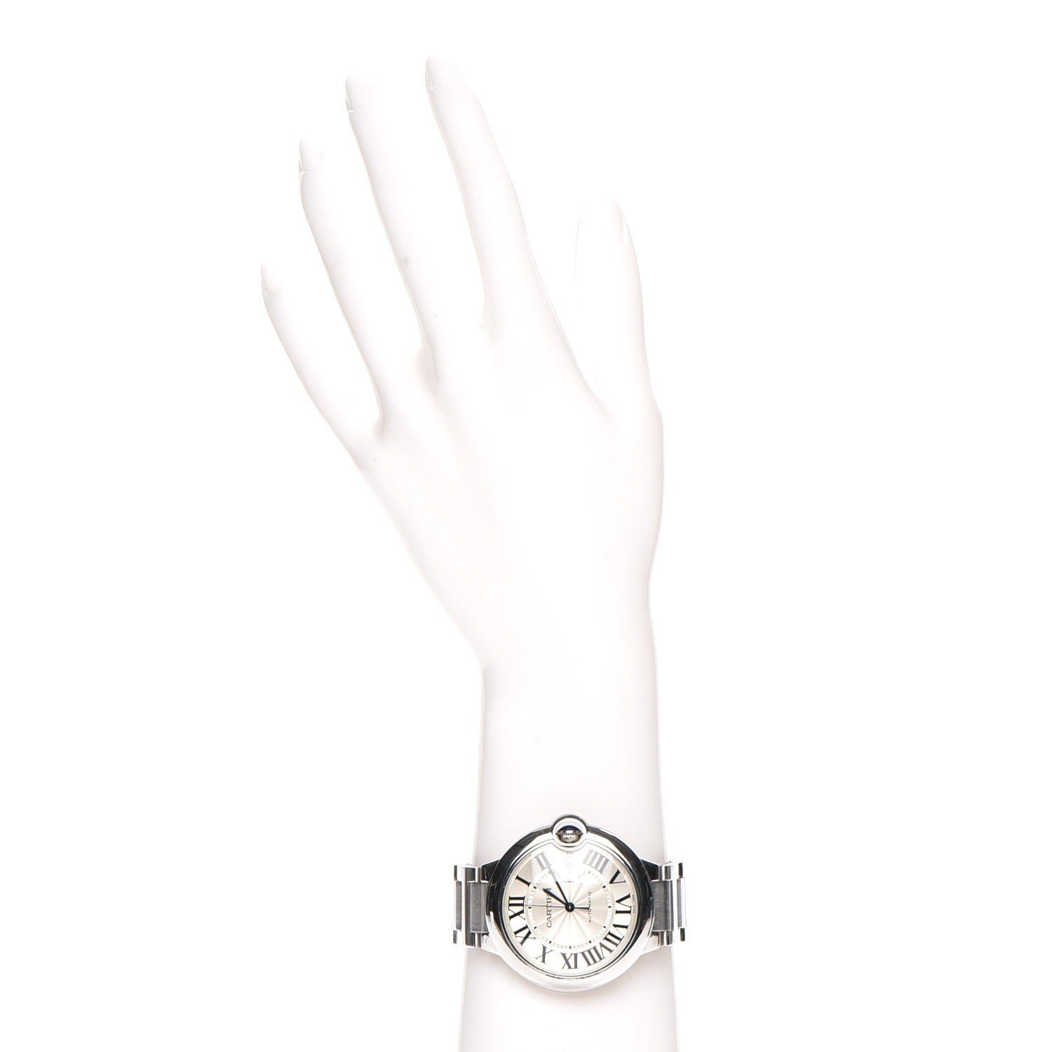 Cartier Stainless Steel 42mm Ballon Bleu De Automatic Watch 2 of 9
