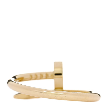 Cartier 18K Yellow Gold Small Juste Un Clou Ring 49 5 3 of 6