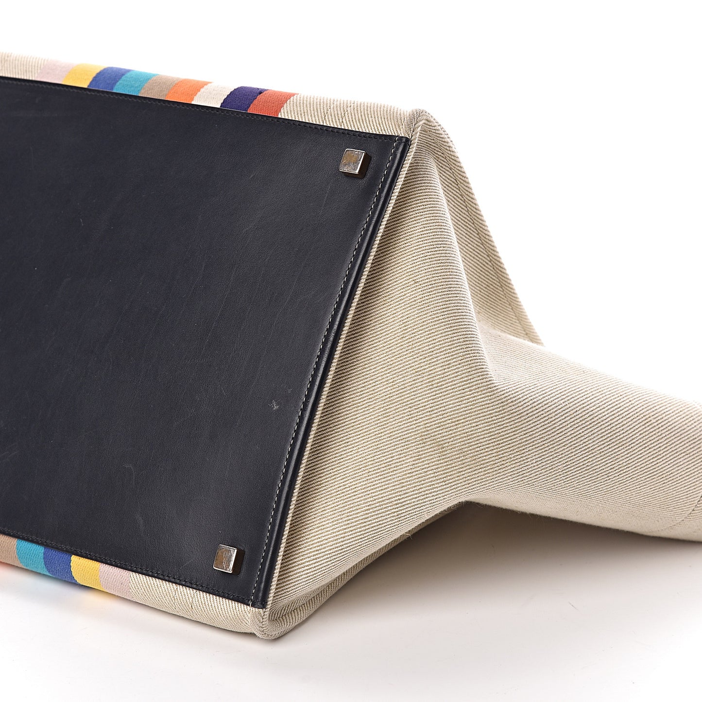 Cotton Canvas Medium Phantom Luggage Multicolor