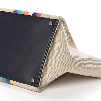 Celine Cotton Canvas Medium Phantom Luggage Multicolor 9 of 10