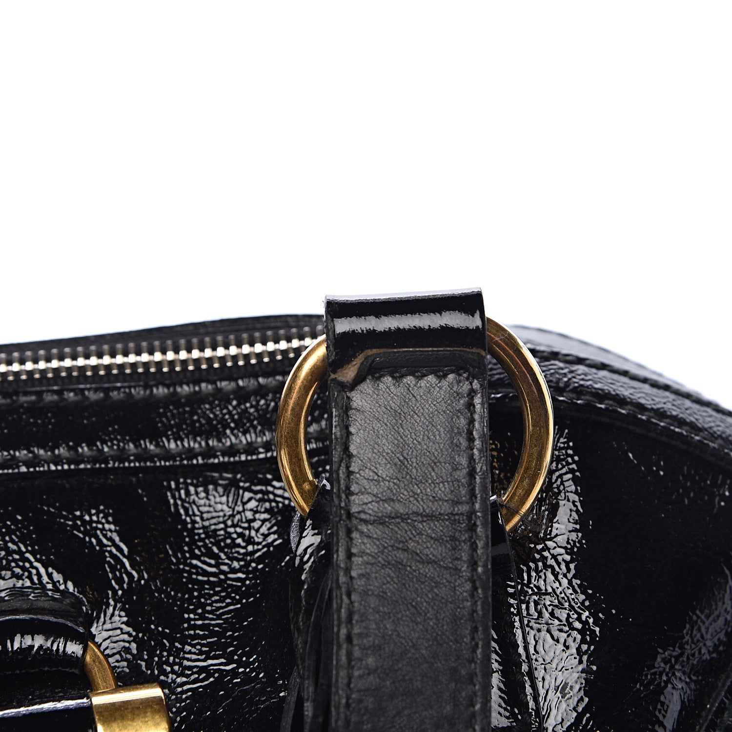 Saint Laurent Patent Large Muse Black 17 of 20