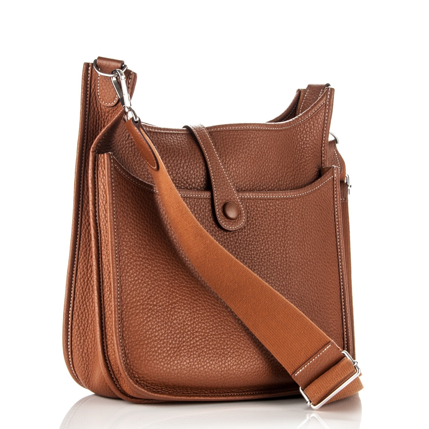 Hermes Taurillon Clemence Evelyne III PM Gold 3 of 8