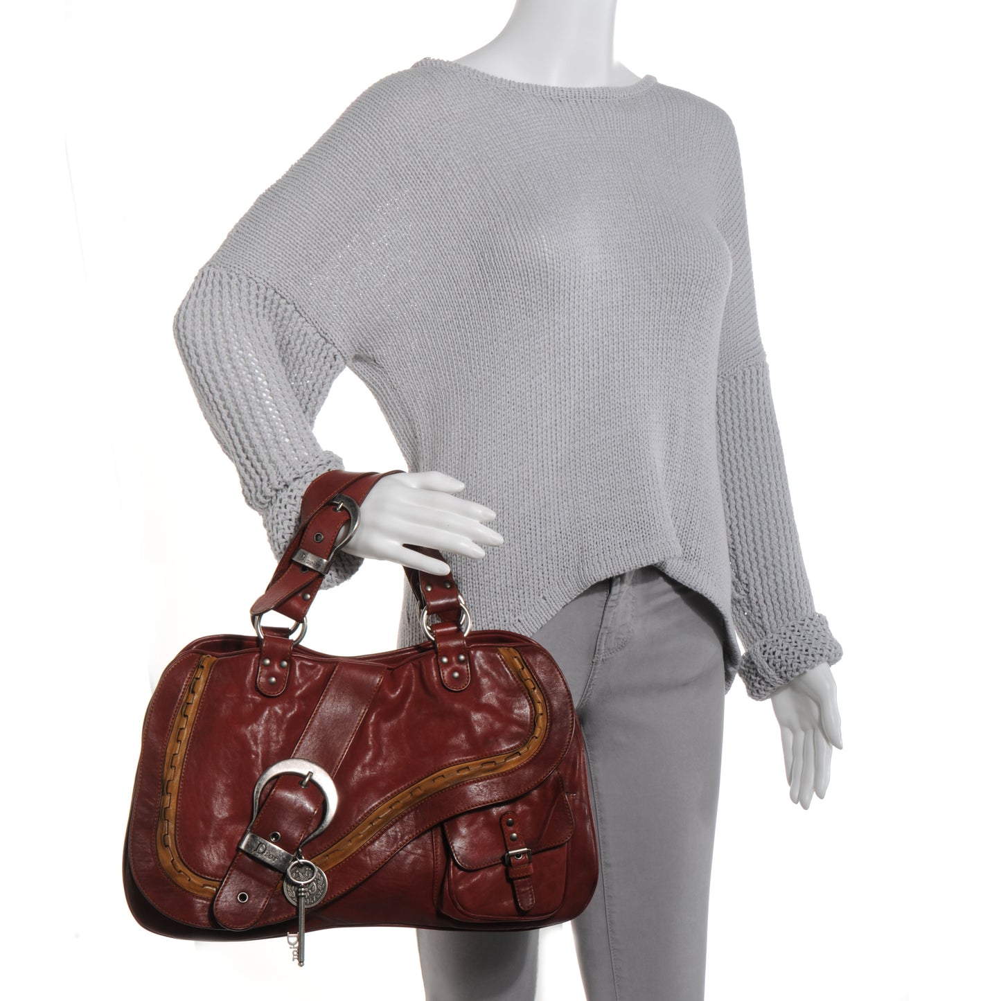 Leather Large Gaucho Double Saddle Bag