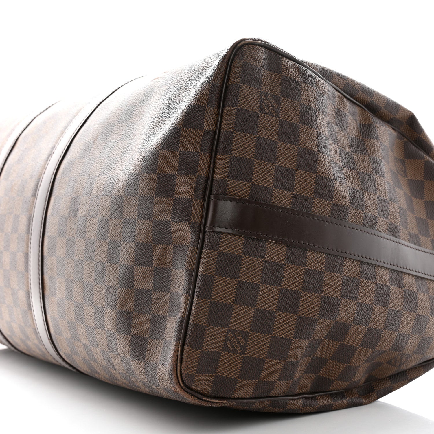 Louis Vuitton Damier Ebene Keepall Bandouliere 55 8 of 16