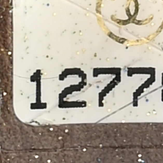 Chanel Metallic Cracked Calfskin Modern Chain Tote Dark Silver 7 of 14