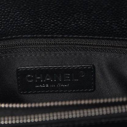 Chanel Caviar Quilted Grand Shopping Tote GST Black 6 of 7