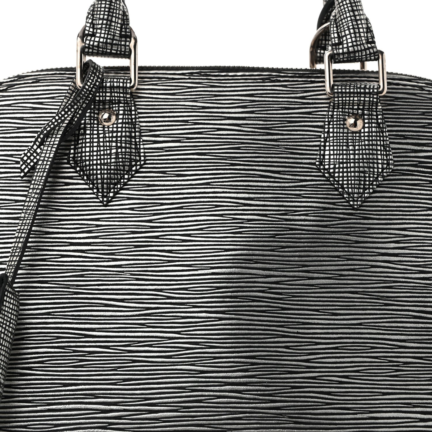 Louis Vuitton Epi Alma PM Platine 7 of 12