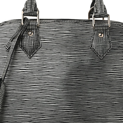 Louis Vuitton Epi Alma PM Platine 7 of 12