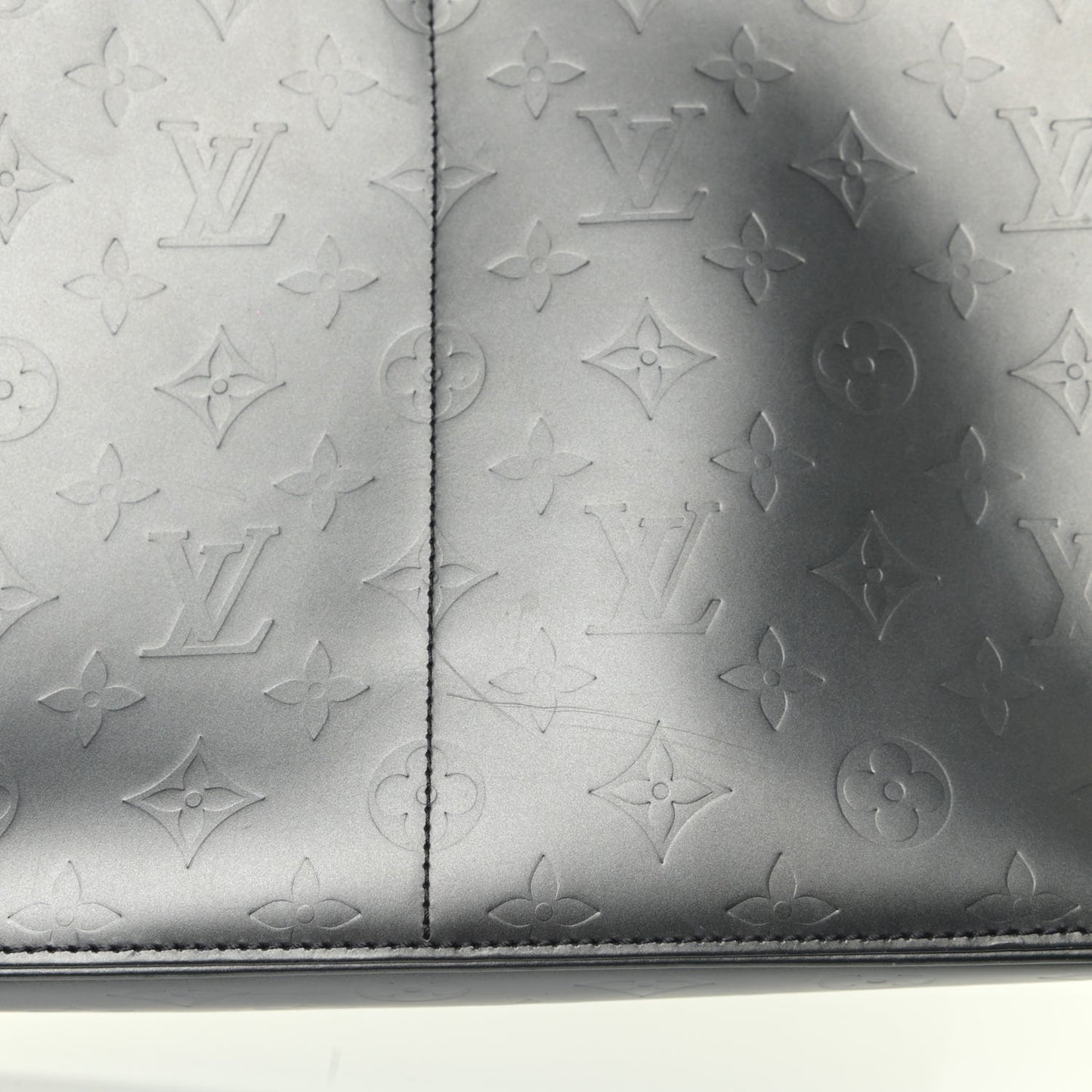 Mat Monogram Sutter Tote Black