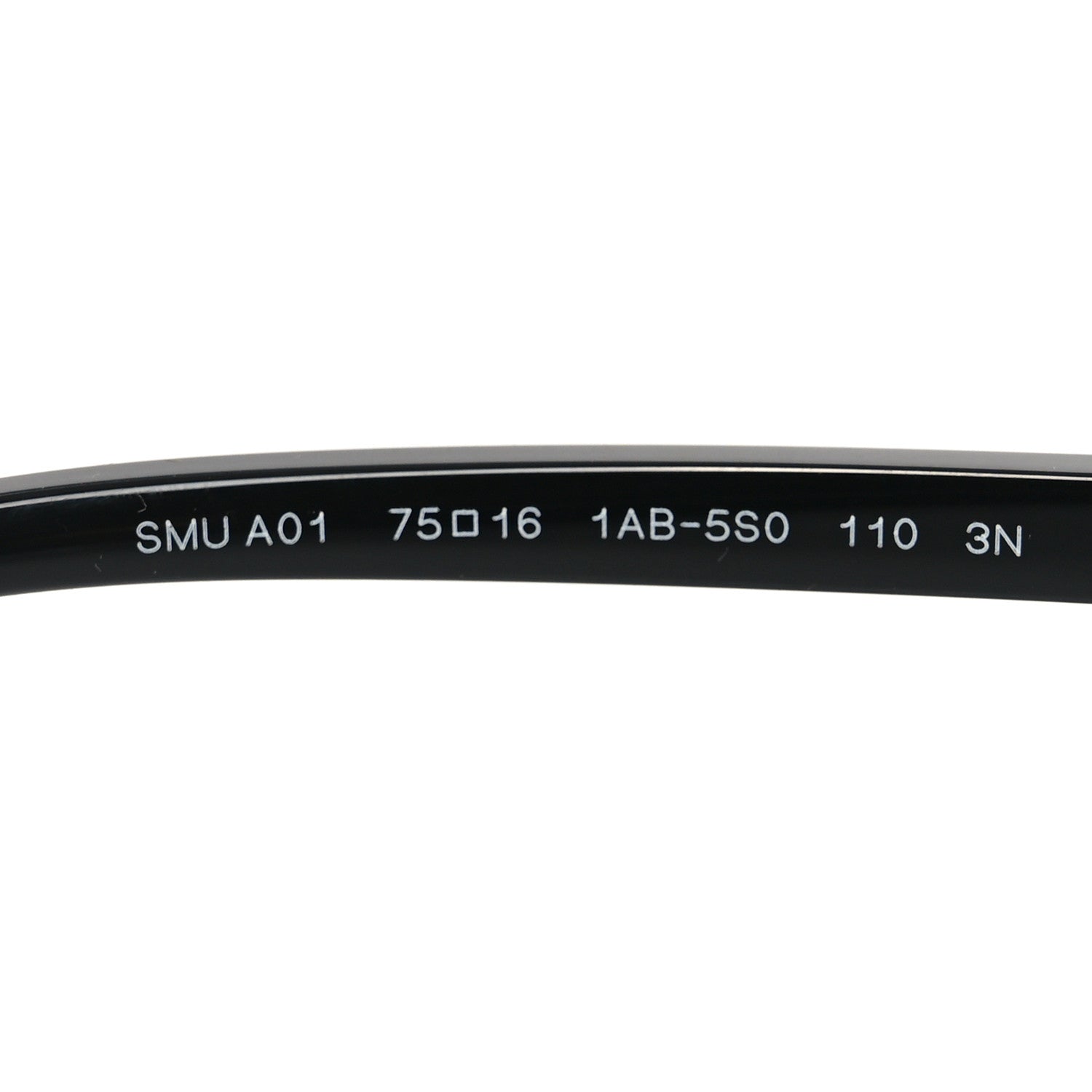 Miu Miu Acetate Shield Sunglasses SMU A01 Black 6 of 6