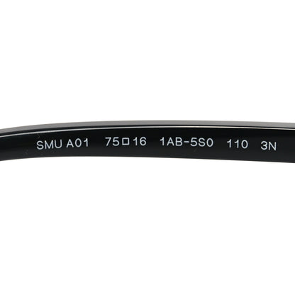 Miu Miu Acetate Shield Sunglasses SMU A01 Black 6 of 6