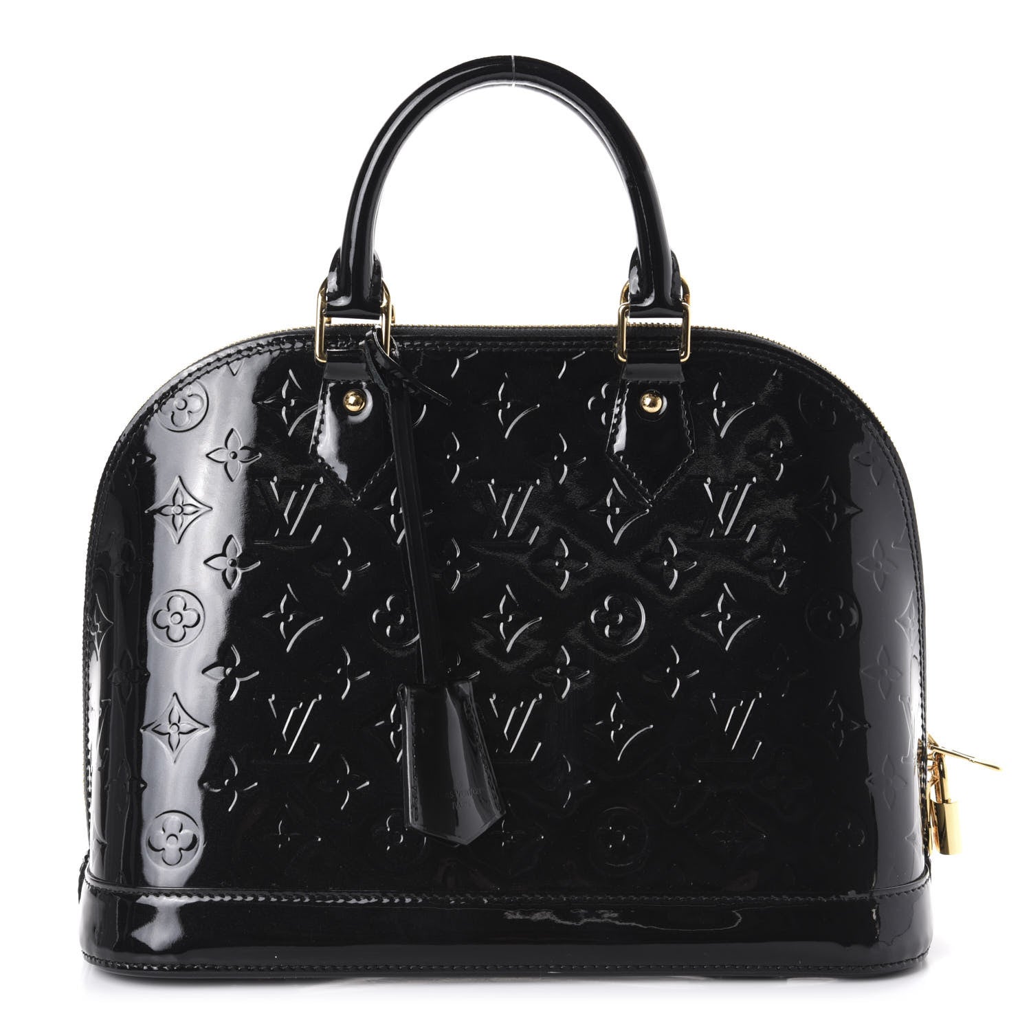 Louis Vuitton Vernis Alma PM Noir Magnetique 1 of 11