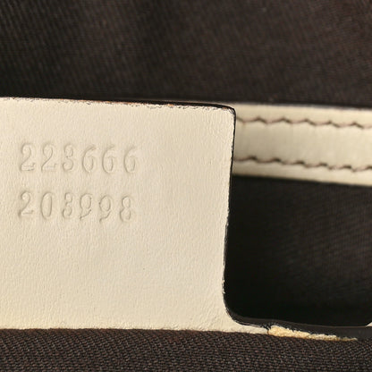 Gucci GG Plus Monogram Small Flap Messenger Bag Beige Off White 7 of 12
