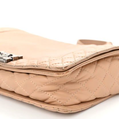 Chanel Calfskin Medium Boy Reverso Flap Beige 10 of 11