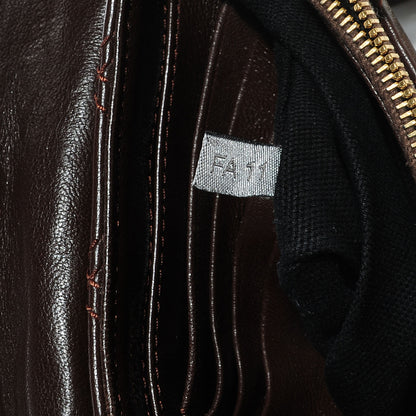Marc Jacobs Leather Quilted The Small Single Flap Brown 7 of 10
