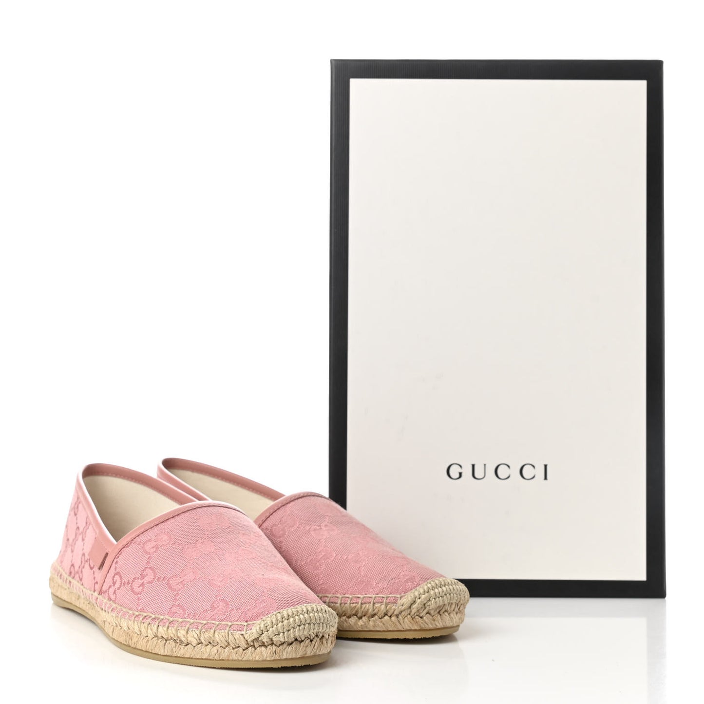 Monogram Espadrilles 37 Soft Pink