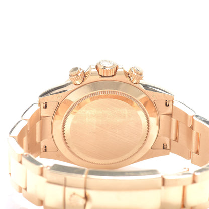 Rolex 18K Yellow Gold 40mm Oyster Perpetual Cosmograph Daytona Watch Champagne Black 116508 4 of 4