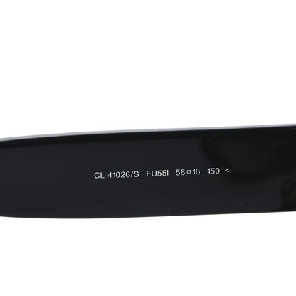 Celine Shadow Sunglasses CL 41026/S Black Havana 5 of 8
